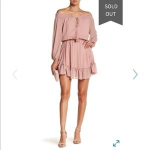 Haute Rogue Pink flowy dress